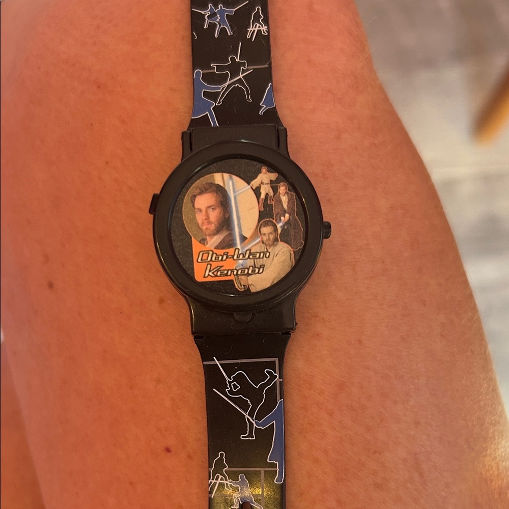 Black Obi-Wan Kenobi Watch Star Wars